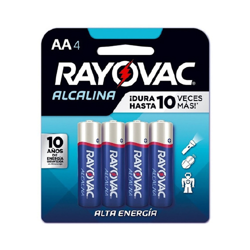 Pila AA blister 4 unidades alcalina